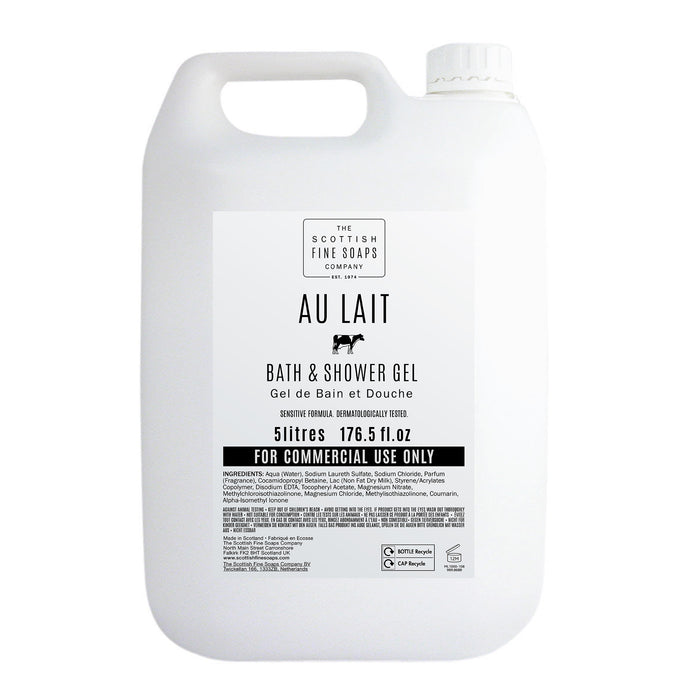 Au Lait Bath & Shower Gel 5L