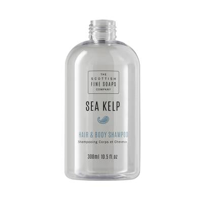 Sea Kelp Hair & Body Shampoo 300ml Empty Printed Bottle
